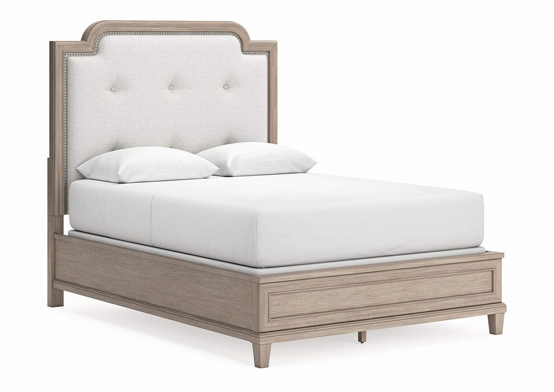 【ASHLEY】【Queen】 Jorlaina Upholstered Panel Bed Frame ［size:W165 D231 H173cm］  B922-54/57