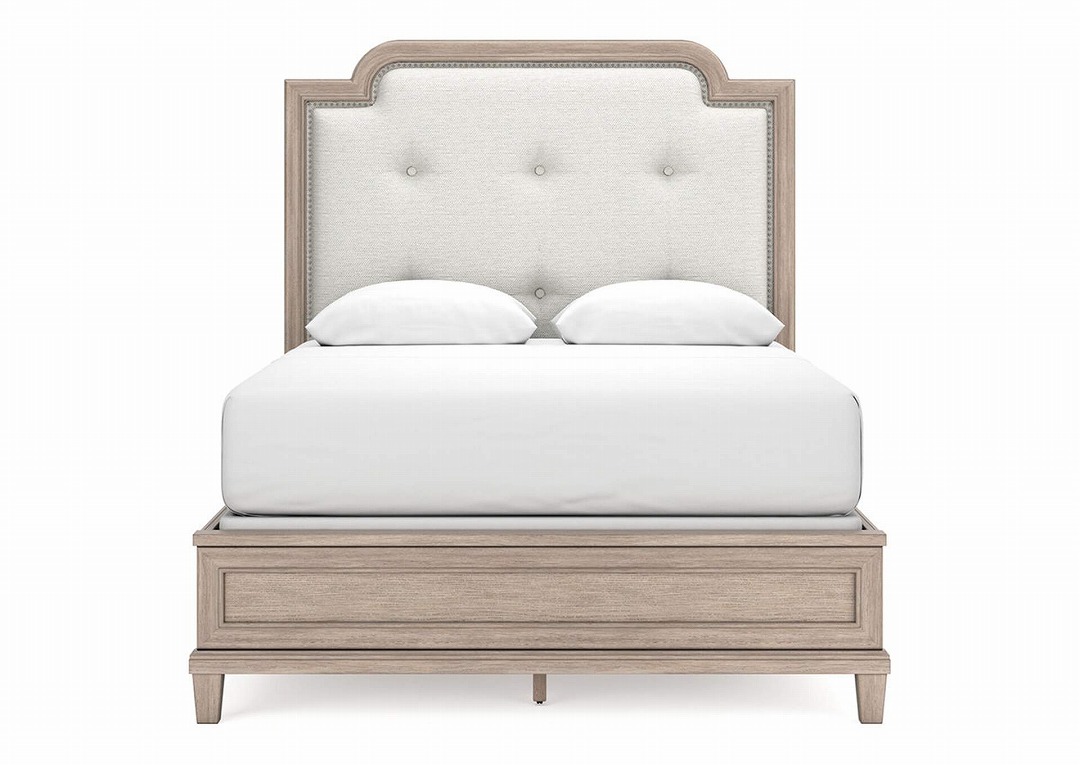 【ASHLEY】【Queen】 Jorlaina Upholstered Panel Bed Frame ［size:W165 D231 H173cm］  B922-54/57