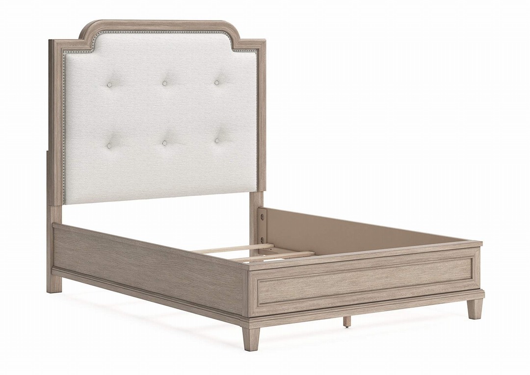【ASHLEY】【Queen】 Jorlaina Upholstered Panel Bed Frame ［size:W165 D231 H173cm］  B922-54/57