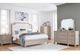 【ASHLEY】【Queen】 Jorlaina Upholstered Panel Bed Frame ［size:W165 D231 H173cm］  B922-54/57