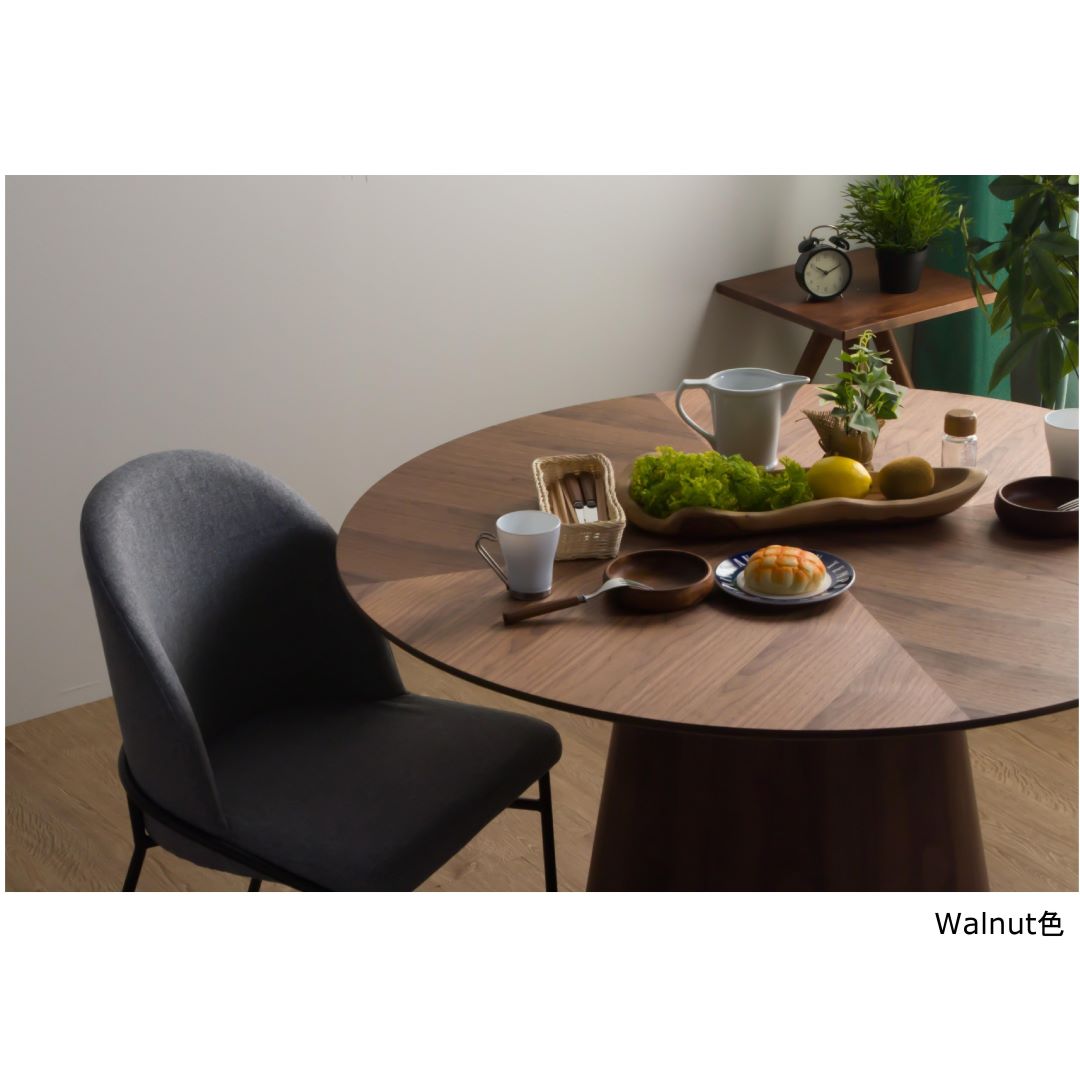 円形ダイニングテーブル ARGOS2(アルゴス2) 直径120cm ウォールナット・オーク・ブラック
