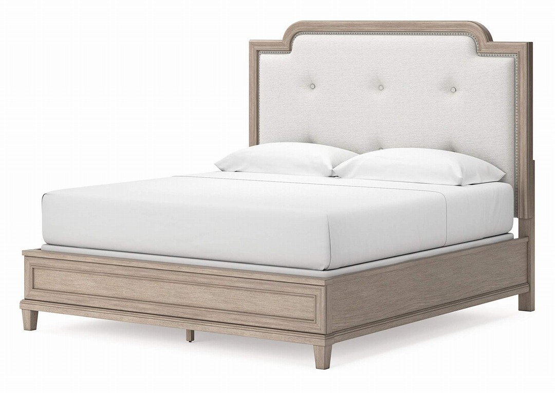 【ASHLEY】【King】 Lavinton Panel Bed Frame ［size:W206 D231 H173cm］  B922-56/58