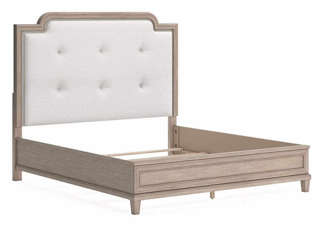 【ASHLEY】【King】 Lavinton Panel Bed Frame ［size:W206 D231 H173cm］  B922-56/58