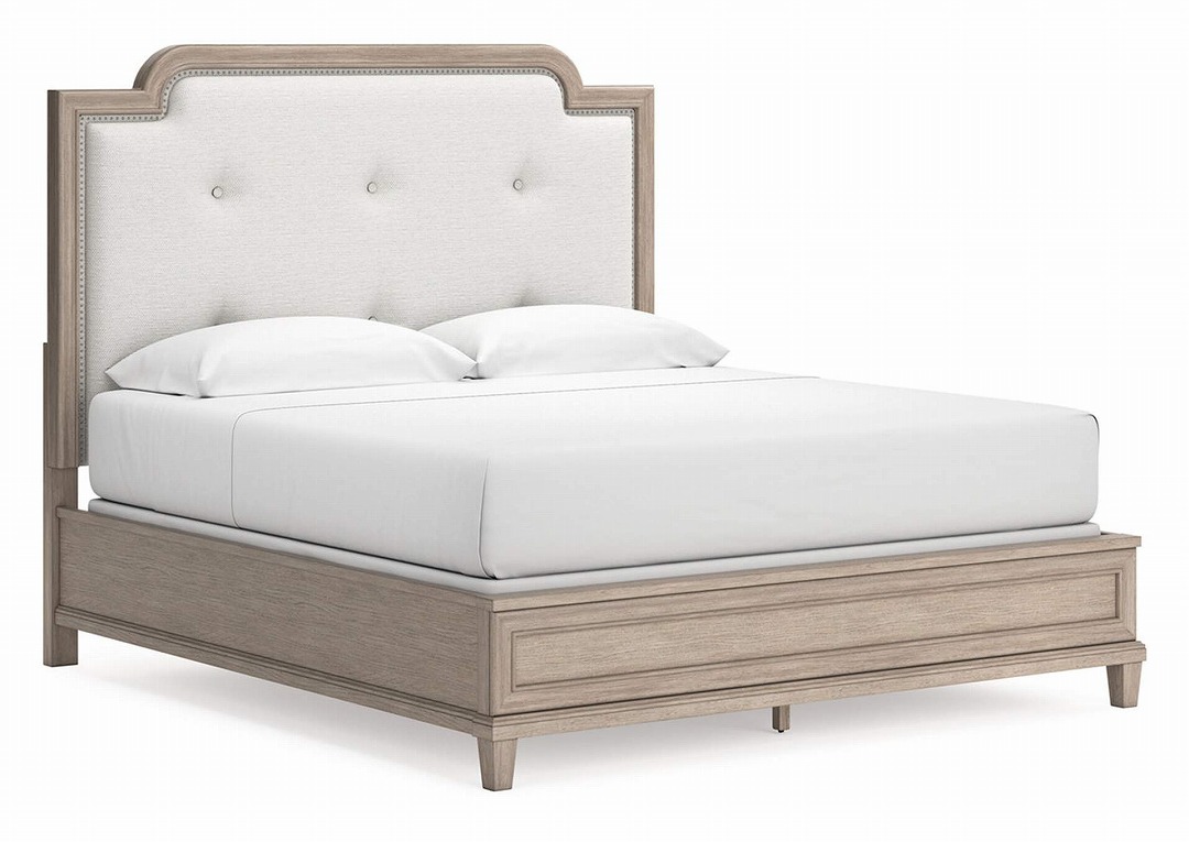 【ASHLEY】【King】 Lavinton Panel Bed Frame ［size:W206 D231 H173cm］  B922-56/58