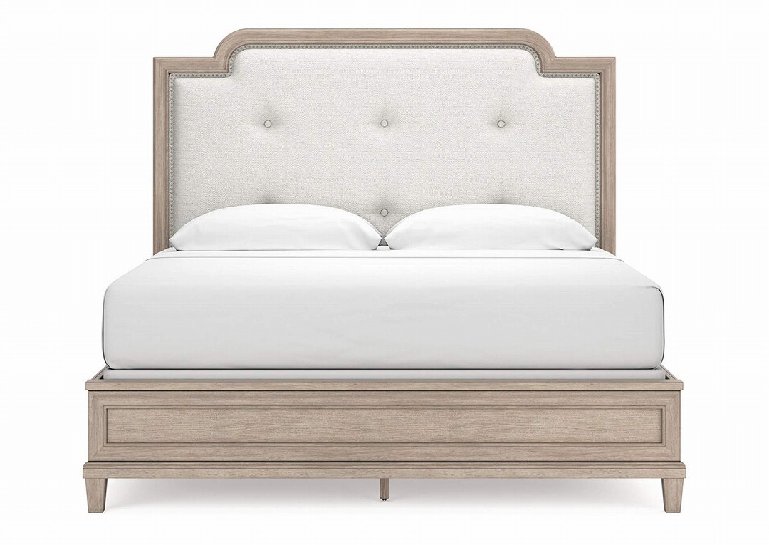 【ASHLEY】【King】 Lavinton Panel Bed Frame ［size:W206 D231 H173cm］  B922-56/58