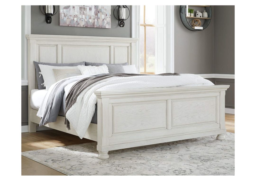 ASHLEY】【Queen】 Robbinsdale Queen Panel Bed Frame ［size:W172 