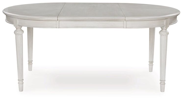 【ASHLEY】Montelaine Oval Dining Room EXT Table ［size:W120/183 D122 H76cm］ D795-35