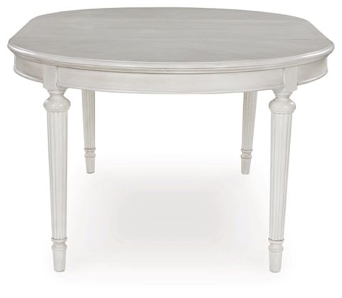 【ASHLEY】Montelaine Oval Dining Room EXT Table ［size:W120/183 D122 H76cm］ D795-35