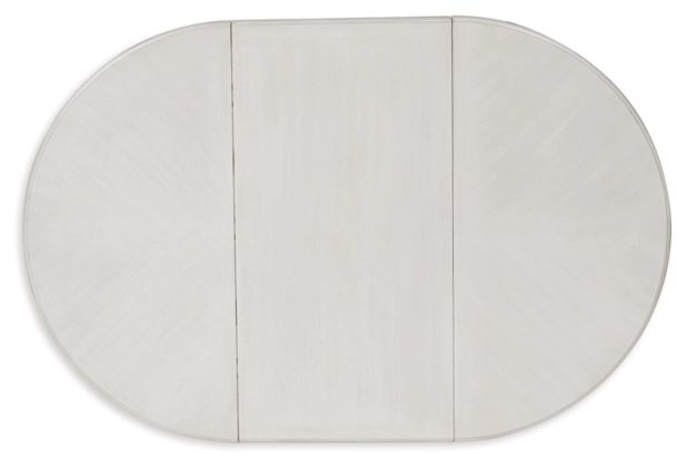 【ASHLEY】Montelaine Oval Dining Room EXT Table ［size:W120/183 D122 H76cm］ D795-35