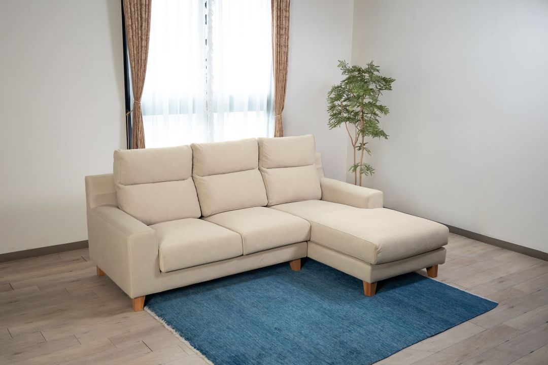 カウチSソファ(幅226cmモデル) パノラマ17 フルカバーリング