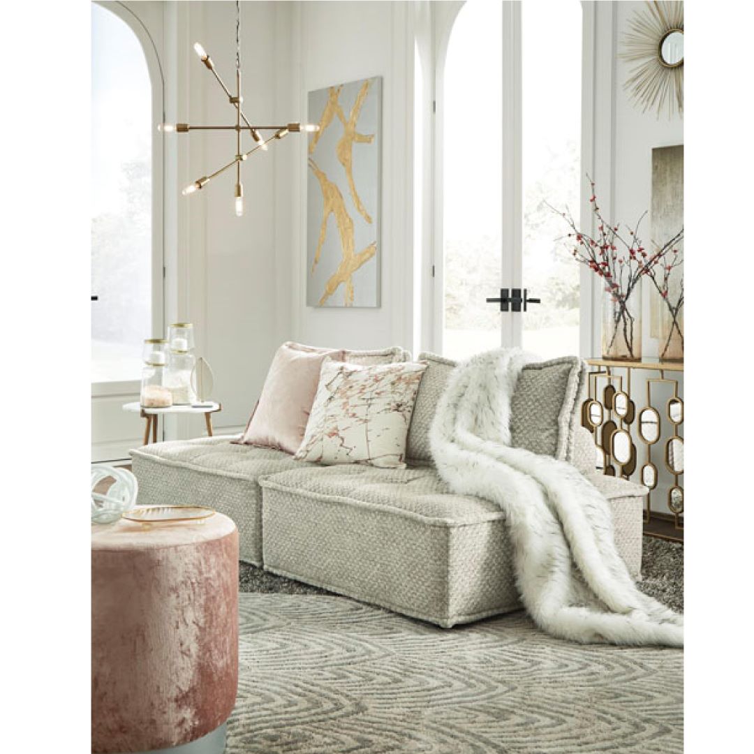 【ASHLEY】Bales Sofa ［size:W99 D99 H71cm］ A3000244