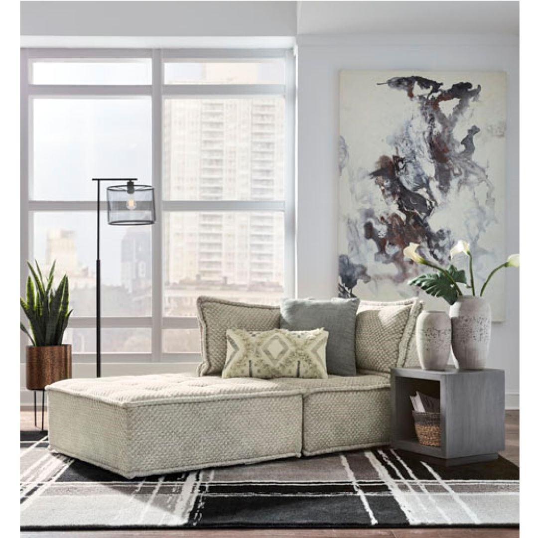 【ASHLEY】Bales Sofa ［size:W99 D99 H71cm］ A3000244