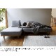 2人掛けソファ+背クッション2個セット　無駄のないソファ FUM-SF001 ファブリック　ペット対応張地