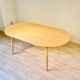 エクステンションダイニングテーブル　BLOOM(ブルーム)　ホワイトオーク　幅130/170cm