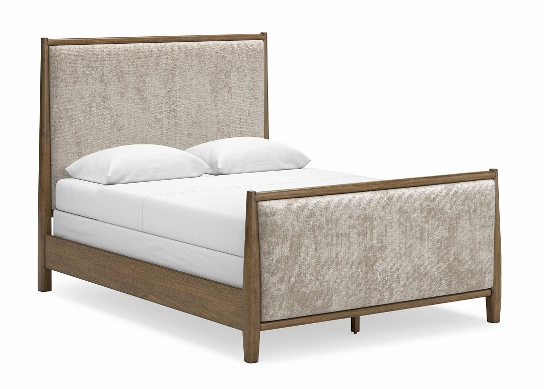 【ASHLEY】【Queen】 Roanhowe Upholstered Bed Frame ［size:W162 D224 H147cm］  B769-81/97
