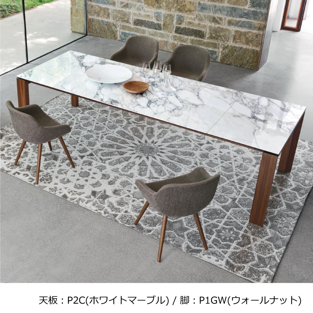 エクステンション ダイニングテーブル Calligaris カリガリス OMNIA