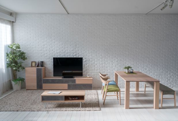 ダイニングテーブル COX(コックス) 幅150・180cm Leg01