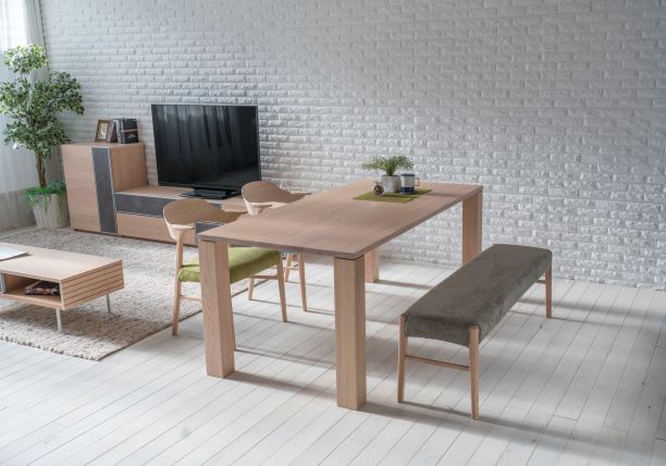 ダイニングテーブル COX(コックス) 幅150・180cm Leg01