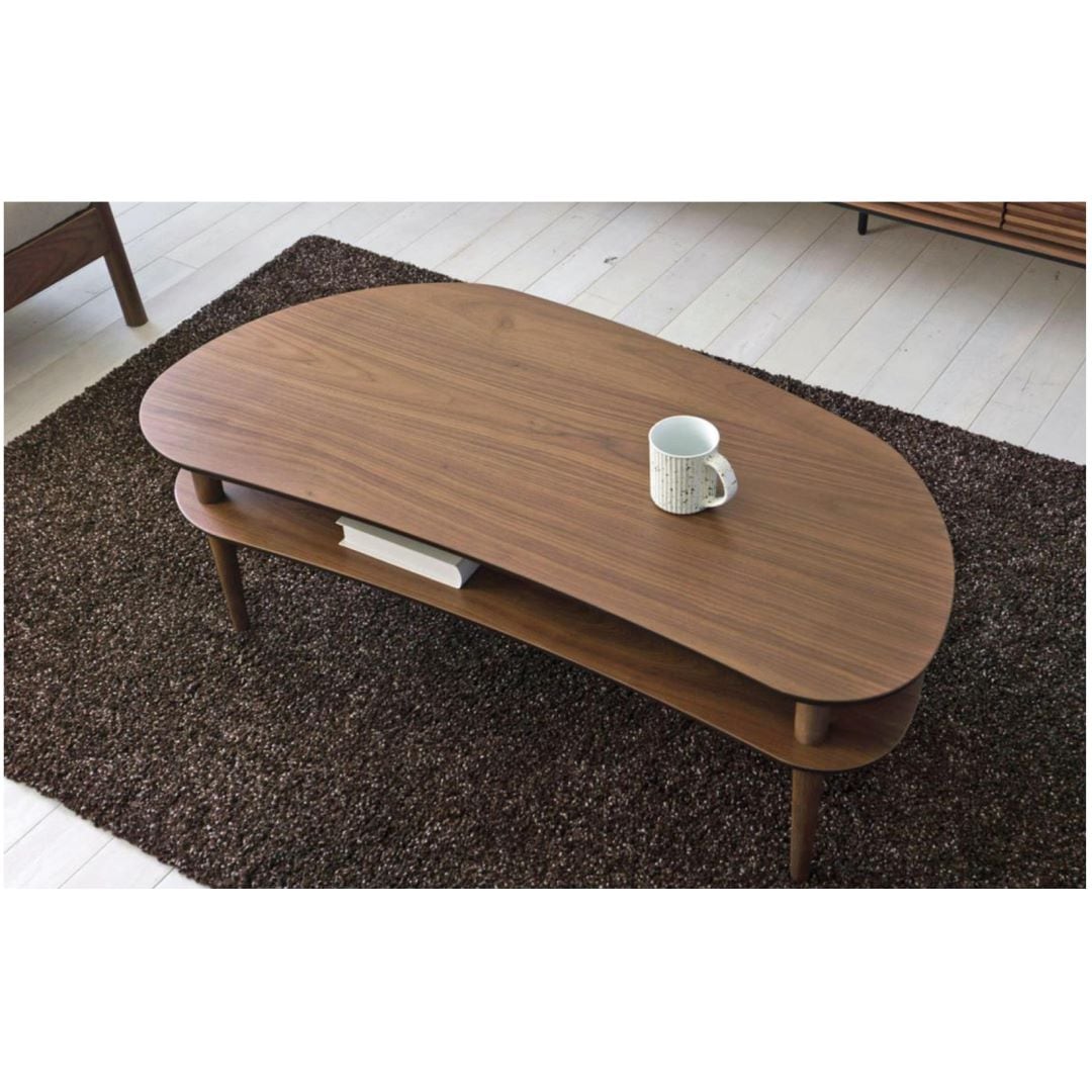 リビングテーブル PIKO(ピコ) ナラ・ウォールナット