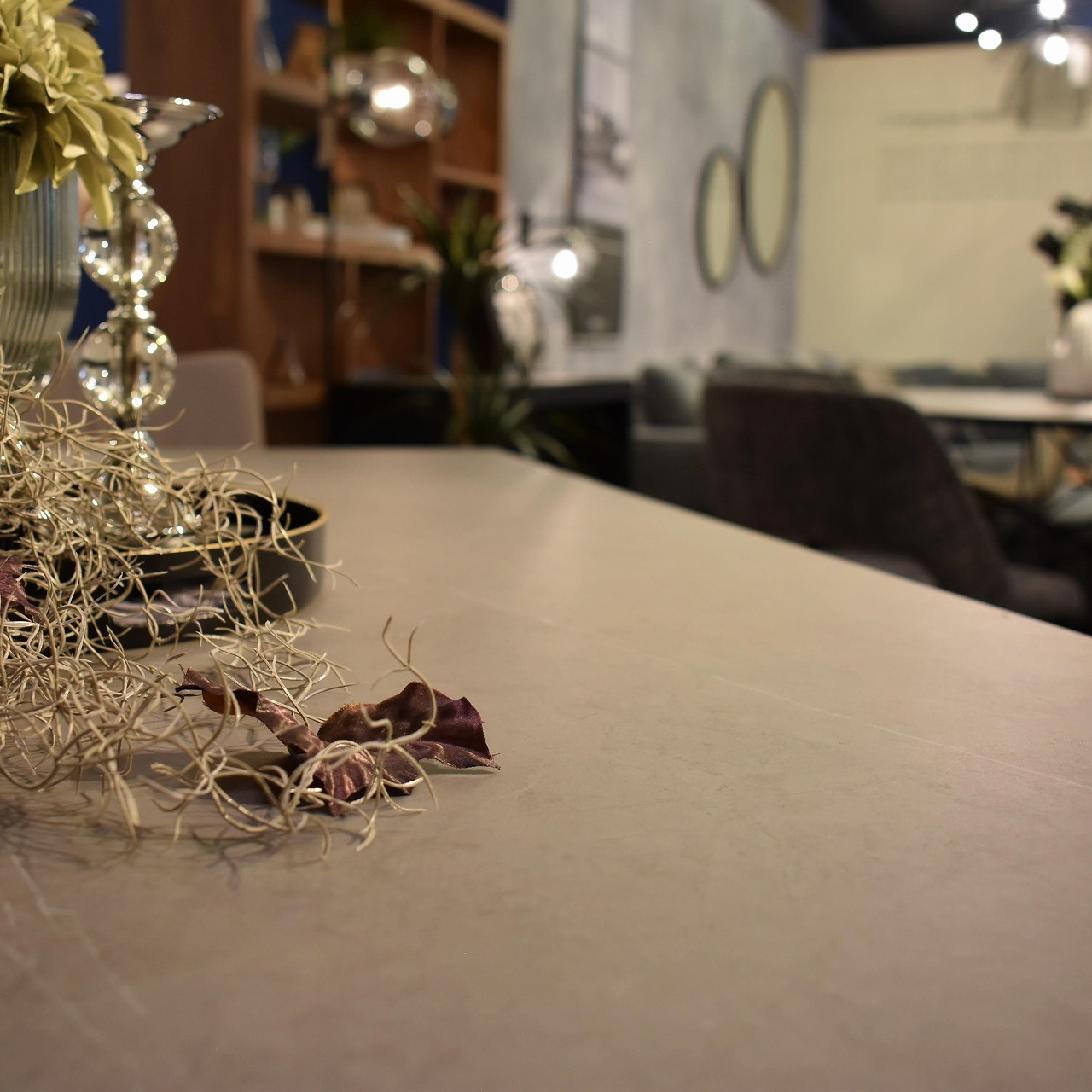 【songdream】【グレーセラミック天板】GENOVA(ジェノバ）エクステンションダイニングテーブル　