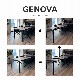 【songdream】【グレーセラミック天板】GENOVA(ジェノバ）エクステンションダイニングテーブル　