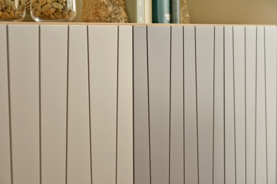 75サイドボード　【204-HO】　観音開き/スチール脚