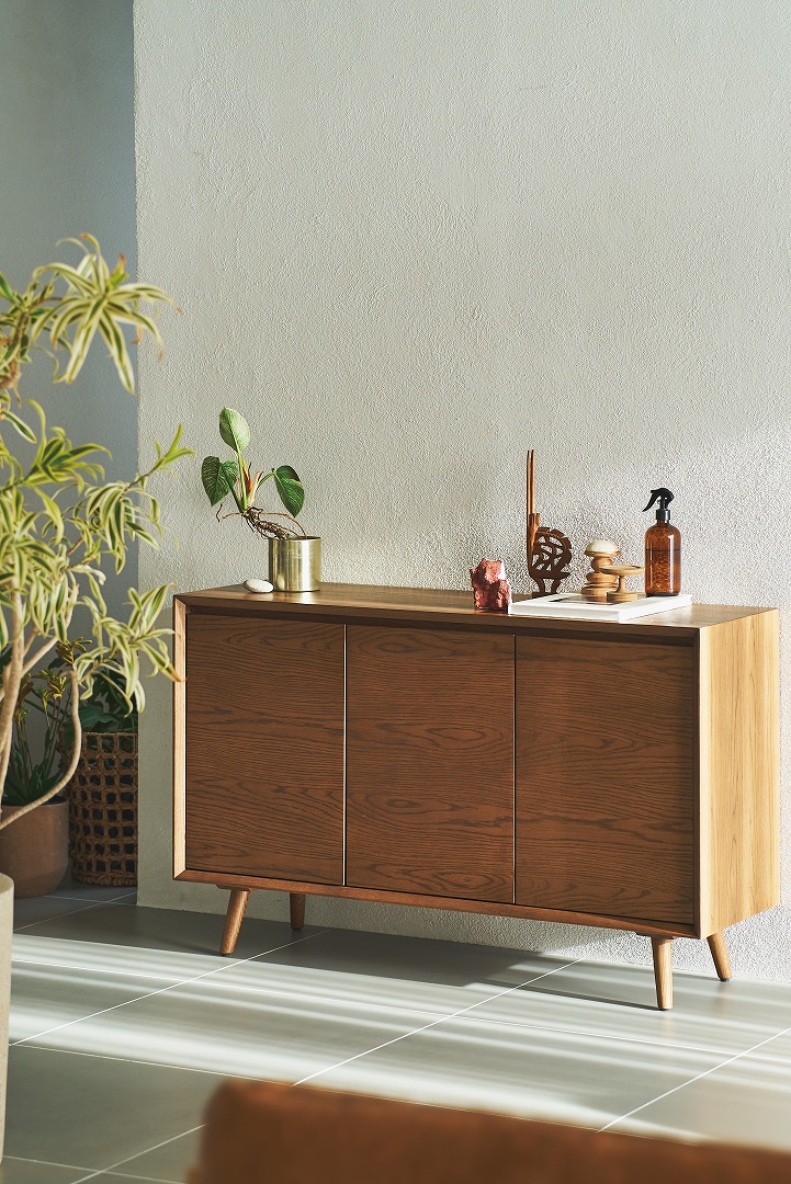 キャビネット form F5-105 メティキャビネット オーク材 ナチュラル色