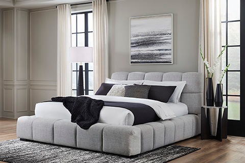 ASHLEY】【Queen】 Jesstean Bed Frame ［size:W202 D251 H121cm 