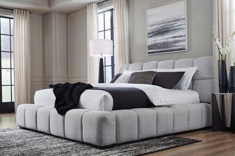 【ASHLEY】【King】 Jesstean Bed Frame ［size:W243 D251 H121cm］  B584-82/96