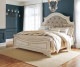 【ASHLEY】【Queen】 Realyn UPH Panel Bed Frame ［size:W165 D225 H180 cm］ B743-57+54+96　※ウッドファンデーション別売り