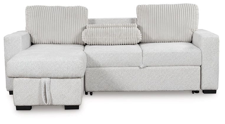 Ashley Furniture3人掛けソファベッド ASHLEY】収納付き多機能カウチソファベッド Poppleton ［size:W238