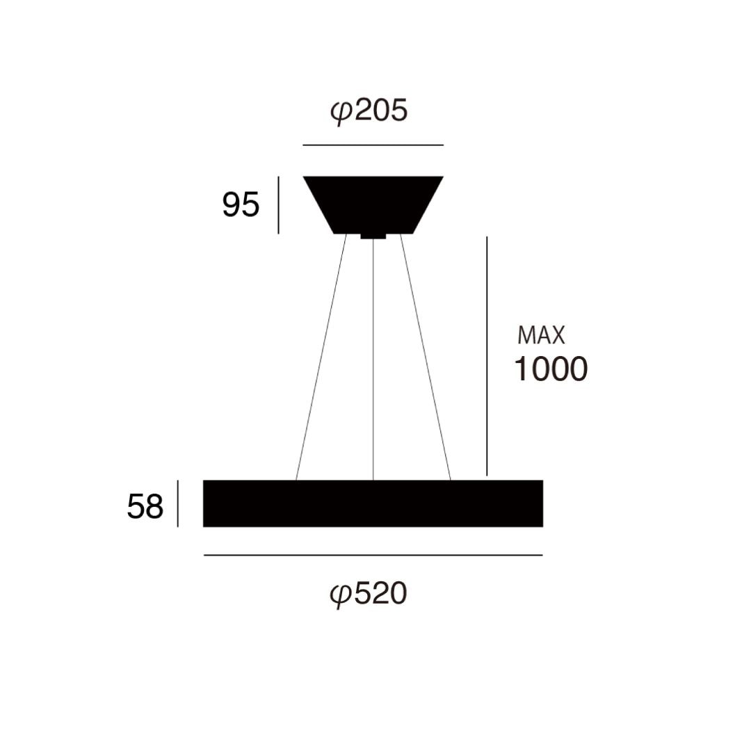 ペンダントライト　GLOW5500 LED
