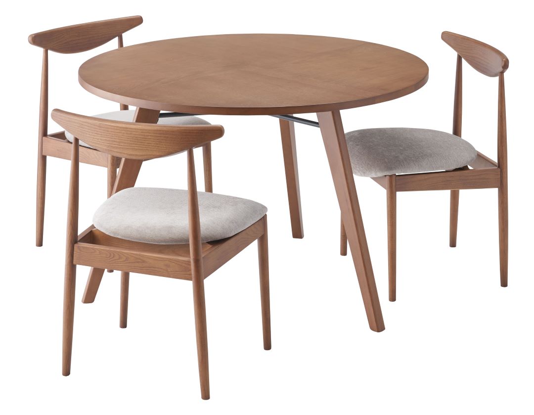 円形ダイニングテーブル　form　F6-101　バジルテーブル　オーク材/ナチュラル色・ブラウン色