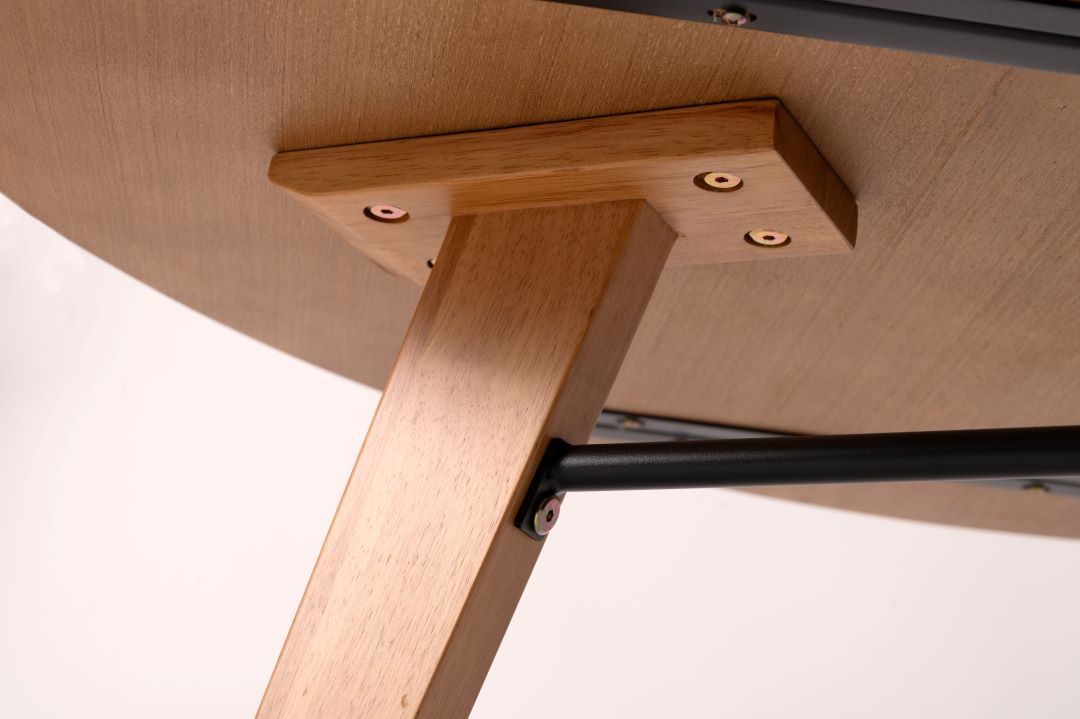 円形ダイニングテーブル　form　F6-101　バジルテーブル　オーク材/ナチュラル色・ブラウン色