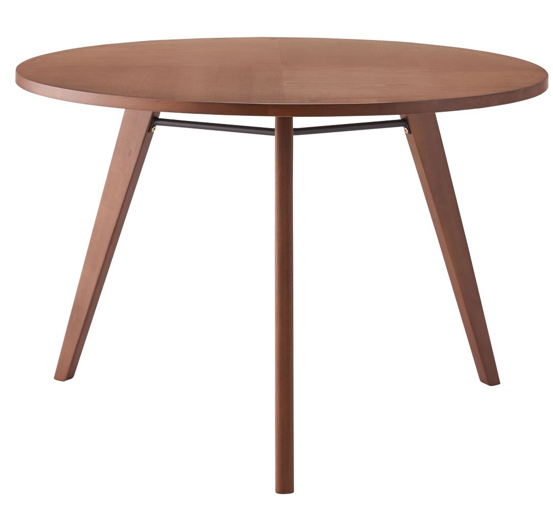 円形ダイニングテーブル　form　F6-101　バジルテーブル　オーク材/ナチュラル色・ブラウン色