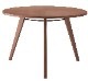 円形ダイニングテーブル　form　F6-101　バジルテーブル　オーク材/ナチュラル色・ブラウン色