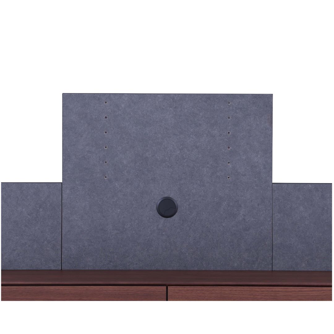 TVボード モーデンⅡ　ウォールナット・ホワイトオーク　壁掛けタイプ　バックパネル付き