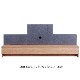 TVボード モーデンⅡ　ウォールナット・ホワイトオーク　壁掛けタイプ　バックパネル付き