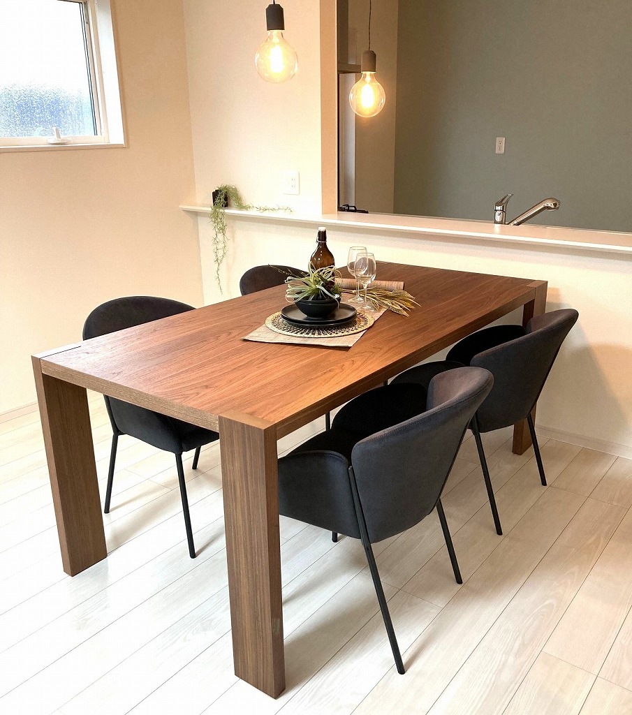 ダイニングチェア F513 ダークグレー・ライトグレーファブリック 金属