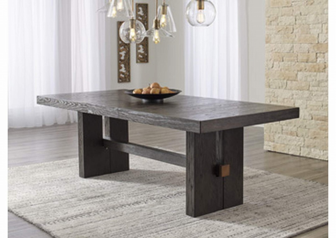 【ASHLEY】Burkhaus Dining Extension Table[size:W102 D183/229 H77cm] D984 ...