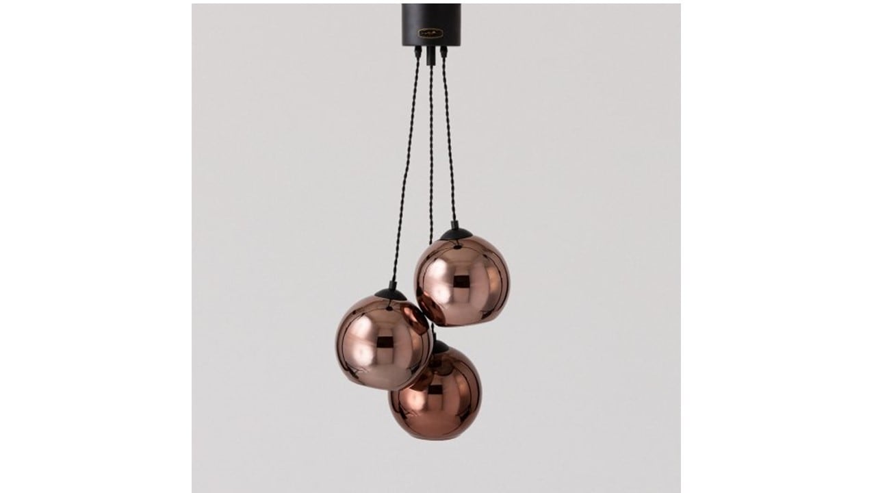 【新品未使用】SAN MARCO ペンダントライト ペンダントランプ SAN MARCO(サンマルコ) BLACK/COPPER | ライト