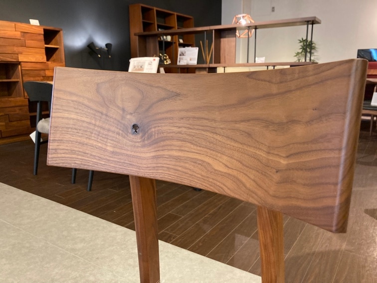 H展示特価】 ダイニングチェア 森のことば SW-210 ウォールナット材WA