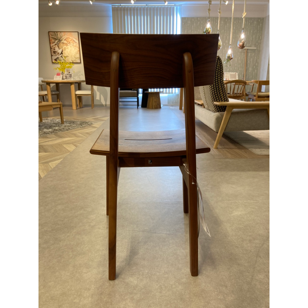 H展示特価】 ダイニングチェア 森のことば SW-210 ウォールナット材WA