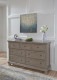 【ASHLEY】Lettner Dresser  ［size:W166 D46 H102cm］  B733-31