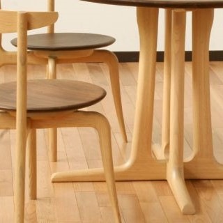 円形ダイニングテーブル　OR-02　オーク