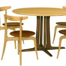 円形ダイニングテーブル　OR-02　オーク