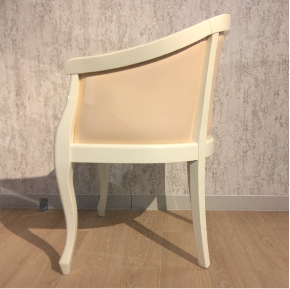 【展示現品アウトレット】Saltarelli サルタレッリ Florence フローレンス Tea Armchair Ivory アームチェア 一人掛け イタリア製 姫系 アンティーク クラシック