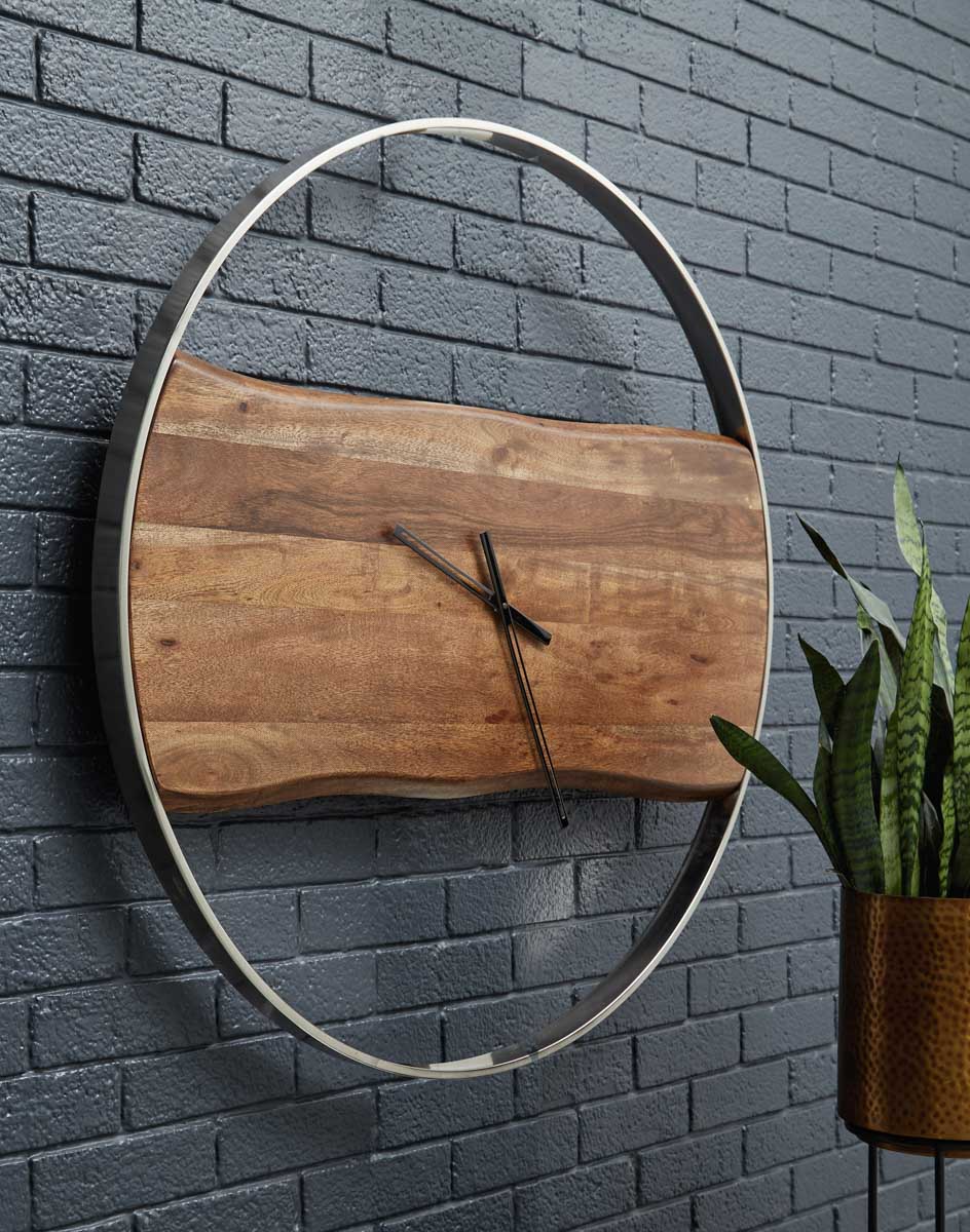 【ASHLEY】Panchali Wall Clock  ［size:W91 D4 H91cm］ A8010198