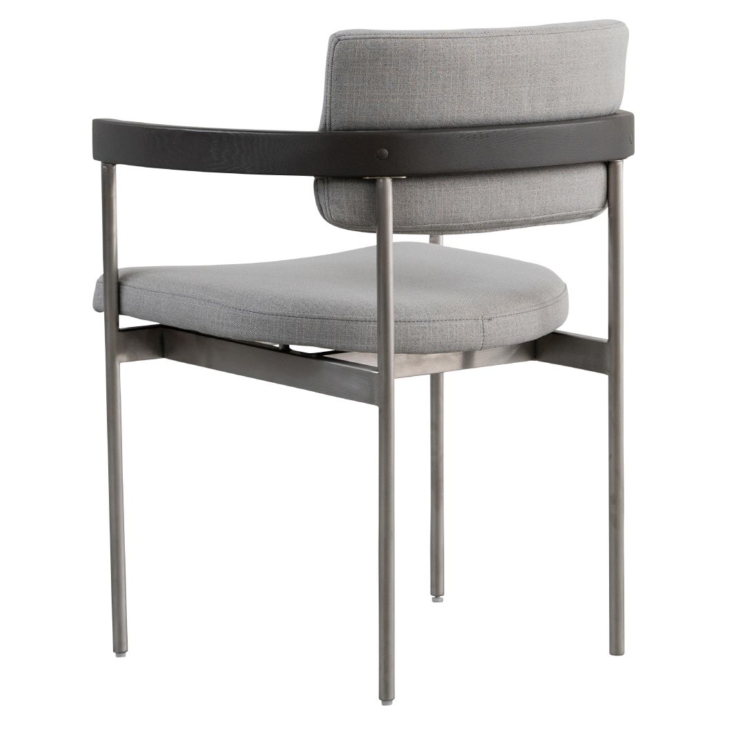 ダイニングチェア KYST(キスト) スモーク ライトグレー・ダークグレー