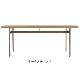 ダイニングテーブル KYST(キスト) オークナチュラル・スモーク　ステンレス脚